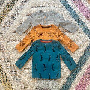 3-Piece 12-Month Boy Long-Sleeve Cat & Jack Bundle